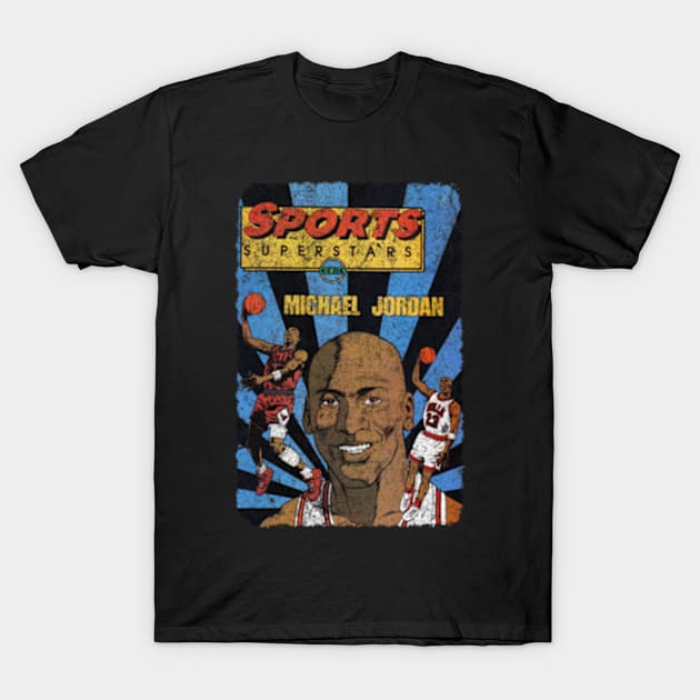 Vintage Sports MJ T-Shirt by Kupka Abstract 